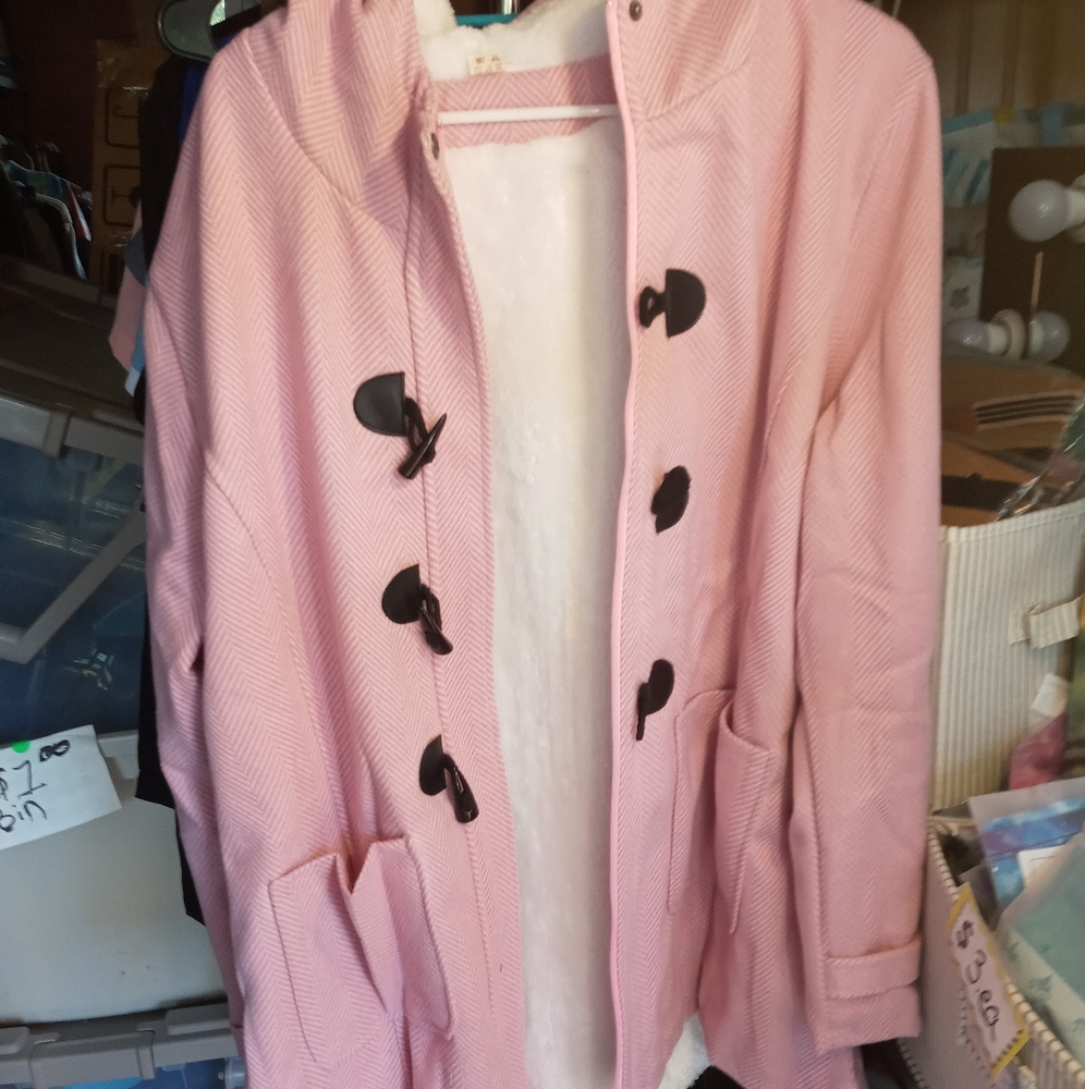 Woman's Faux fur lined coat